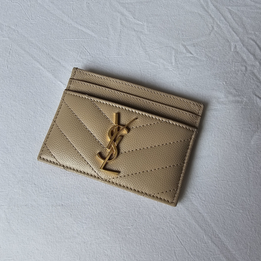 (Authentic) YSL Cassandre Card Case